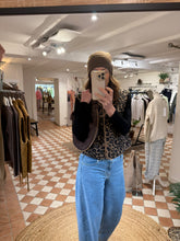 Load image into Gallery viewer, Studded Hoop Bag - Chocolate - Village Boutique 
