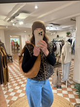 Load image into Gallery viewer, Studded Hoop Bag - Camel - Village Boutique 
