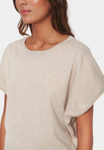 Load image into Gallery viewer, Saint Tropez MilaSZ Knit Top - Doeskin Melange
