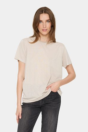 Saint Tropez HagaSZ Tee - Plaza Taupe