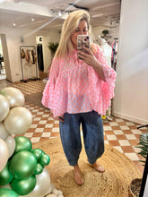 Load image into Gallery viewer, Pippa Blouse - Pink / Orange
