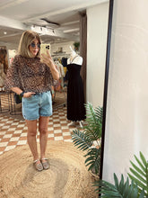 Load image into Gallery viewer, Numph Nubrooklyn Shorts - Light Blue Bleach
