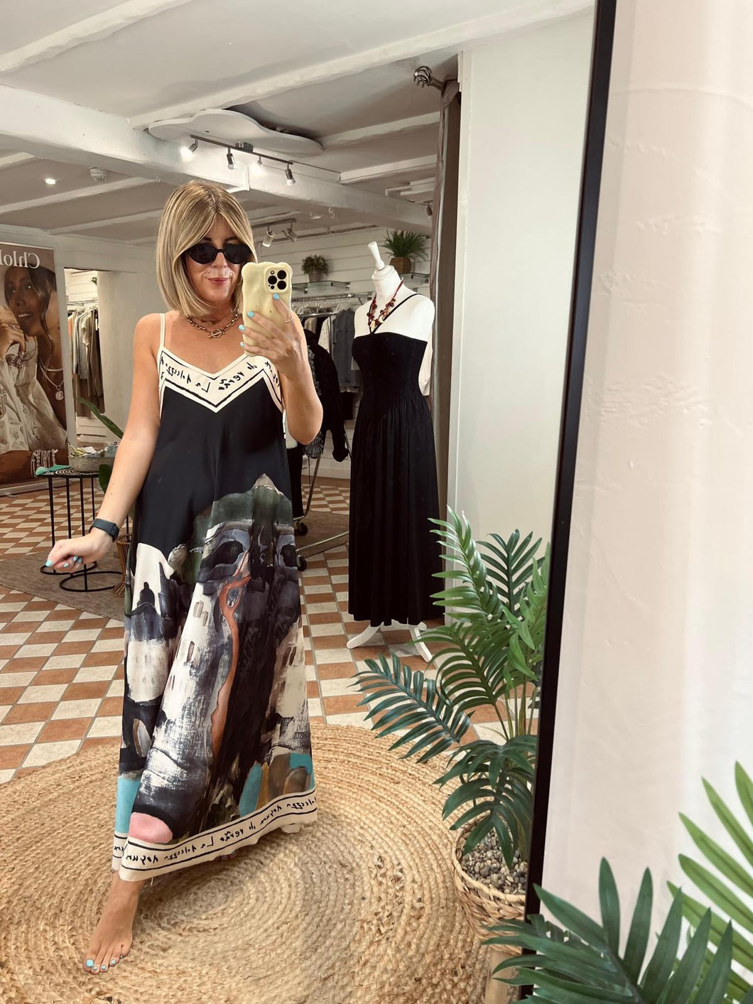 Island Dress - Black