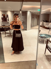 Load image into Gallery viewer, Pieces Pcmauve Bubble Hem Skirt - Black
