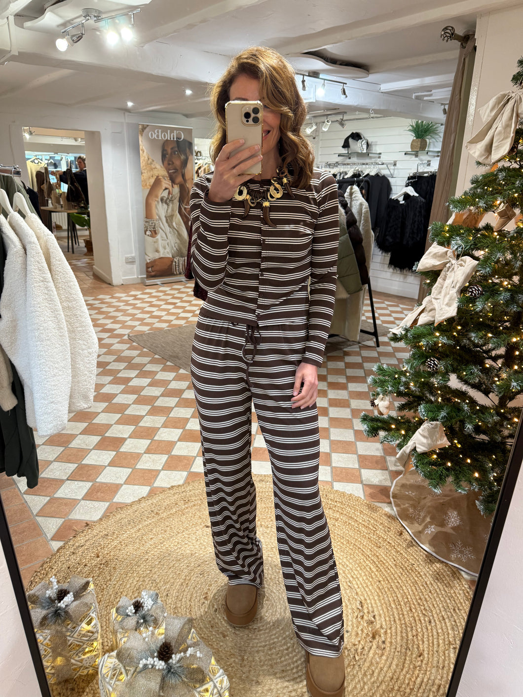 Mimi Co-Ord Set - Chocolate