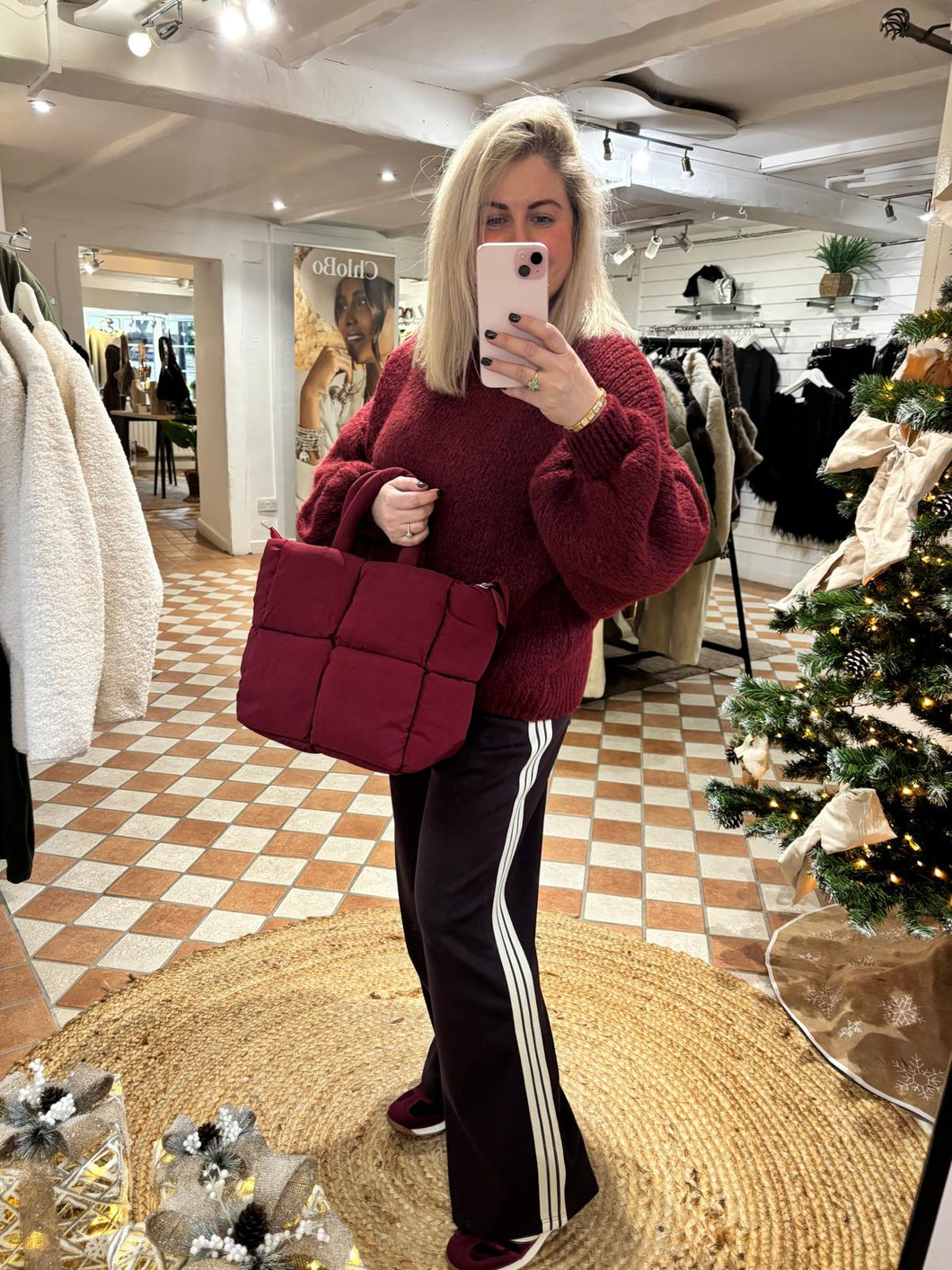 Reform Padded Bag - Wine