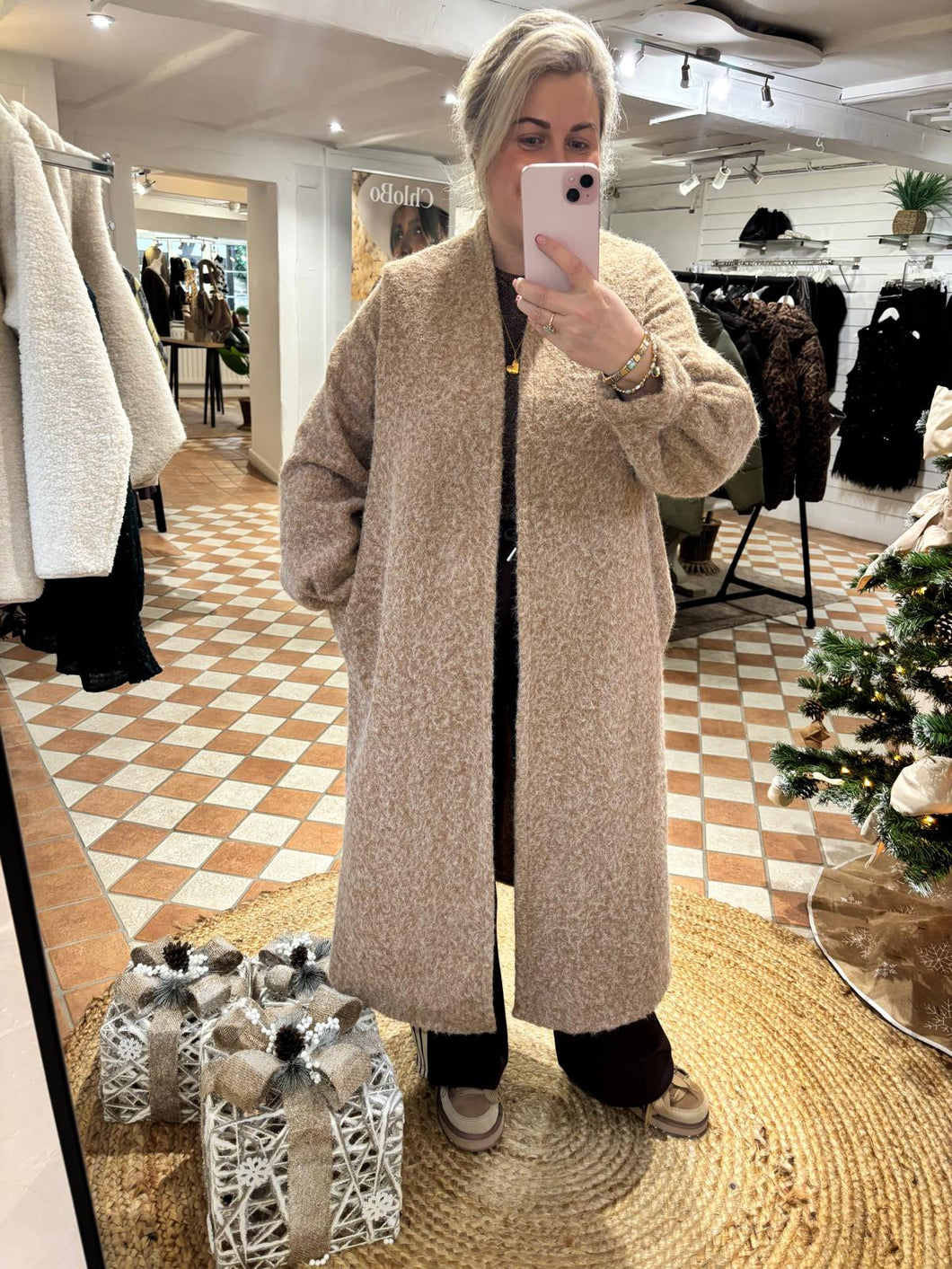 Twiggy Overcoat - Camel