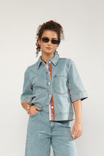 Load image into Gallery viewer, Numph Numalaga Shirt - Light Blue Denim
