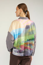 Load image into Gallery viewer, Numph Nuhighland Boxy Shirt - Calla Green
