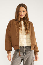 Load image into Gallery viewer, Numph Nuetera Reversible Bomber Jacket - Daschund
