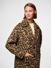 Load image into Gallery viewer, Pieces Pcjili Leopard Long Coat
