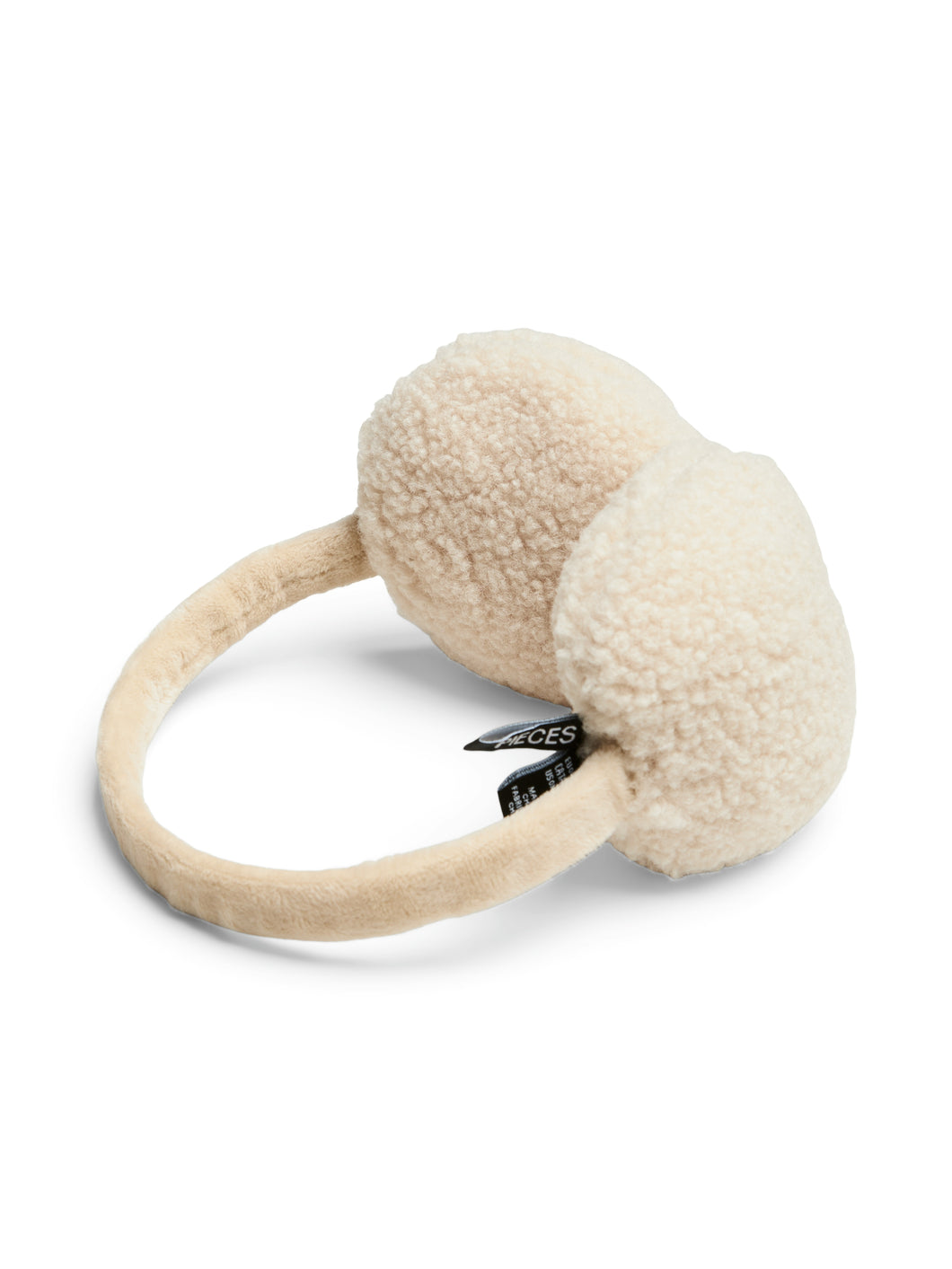 Pieces Pcnetty Ear Muffs - White Pepper