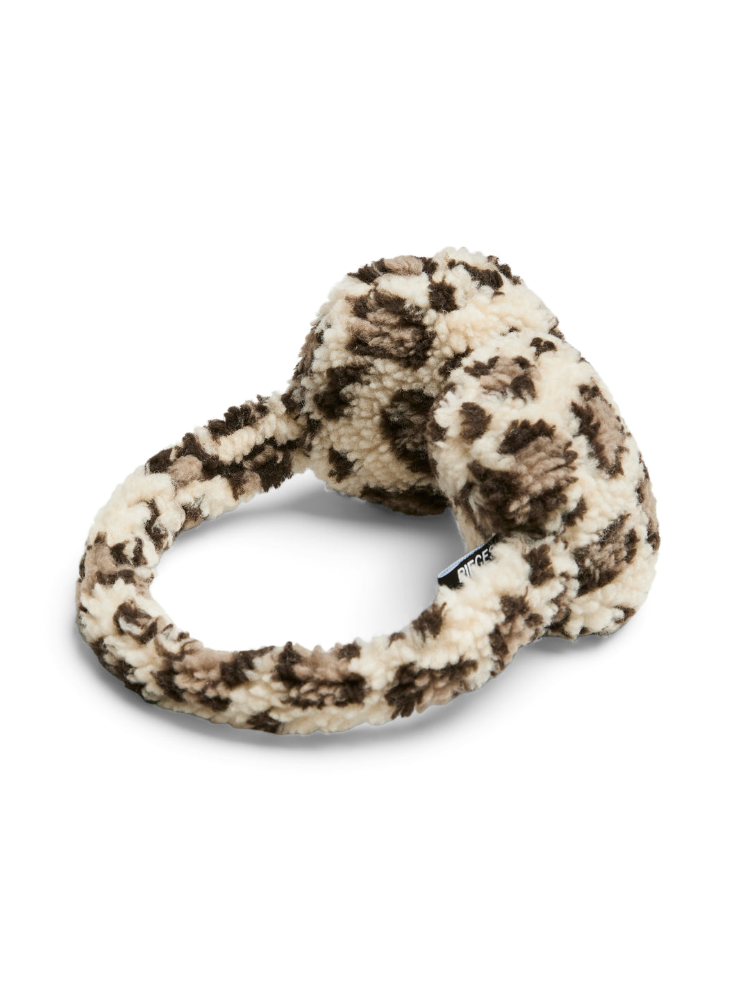 Pieces Pcnetty Ear Muffs - White Pepper / Leopard