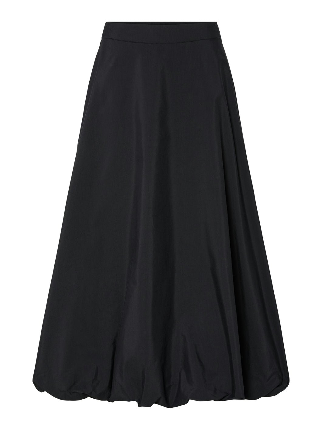 Pieces Pcmauve Bubble Hem Skirt - Black