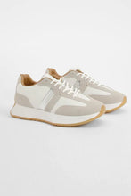 Load image into Gallery viewer, Stella Runner Trainers - Metallic Silver Stripe
