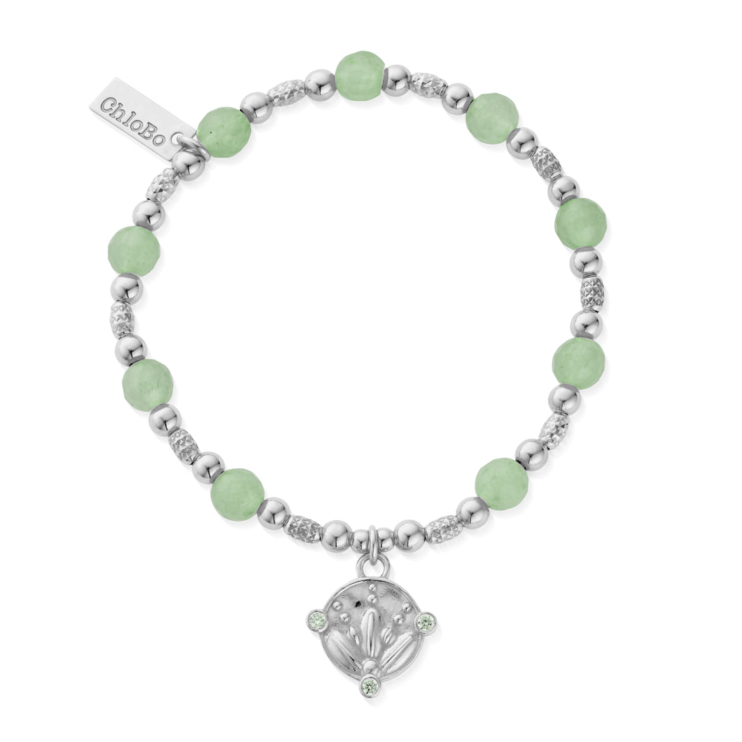 ChloBo Sparkling Bloom Aventurine Bracelet - SBAFO3412