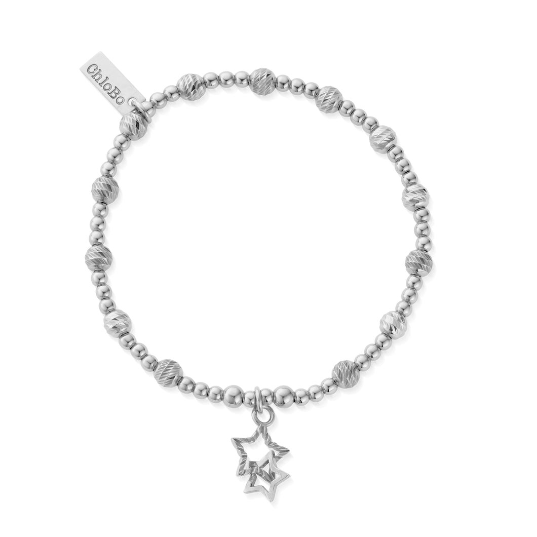 ChloBo Sparkle Interlocking Star bracelet - SBBCB3406