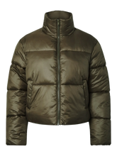 Load image into Gallery viewer, Pieces Pcamilia Puffer Jacket - Ivy Green
