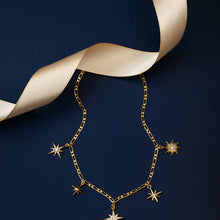 Load image into Gallery viewer, Orelia Statement Starburst Charm Drop Necklace - ORE31604
