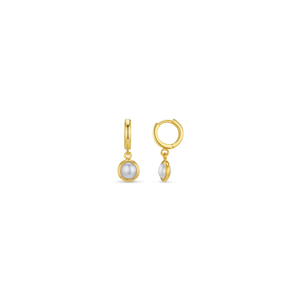 Orelia Mini Micro Pearl Drop Earrings - ORE31319