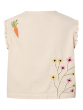 Load image into Gallery viewer, Pieces Pcpalma Frill Denim Gilet Top
