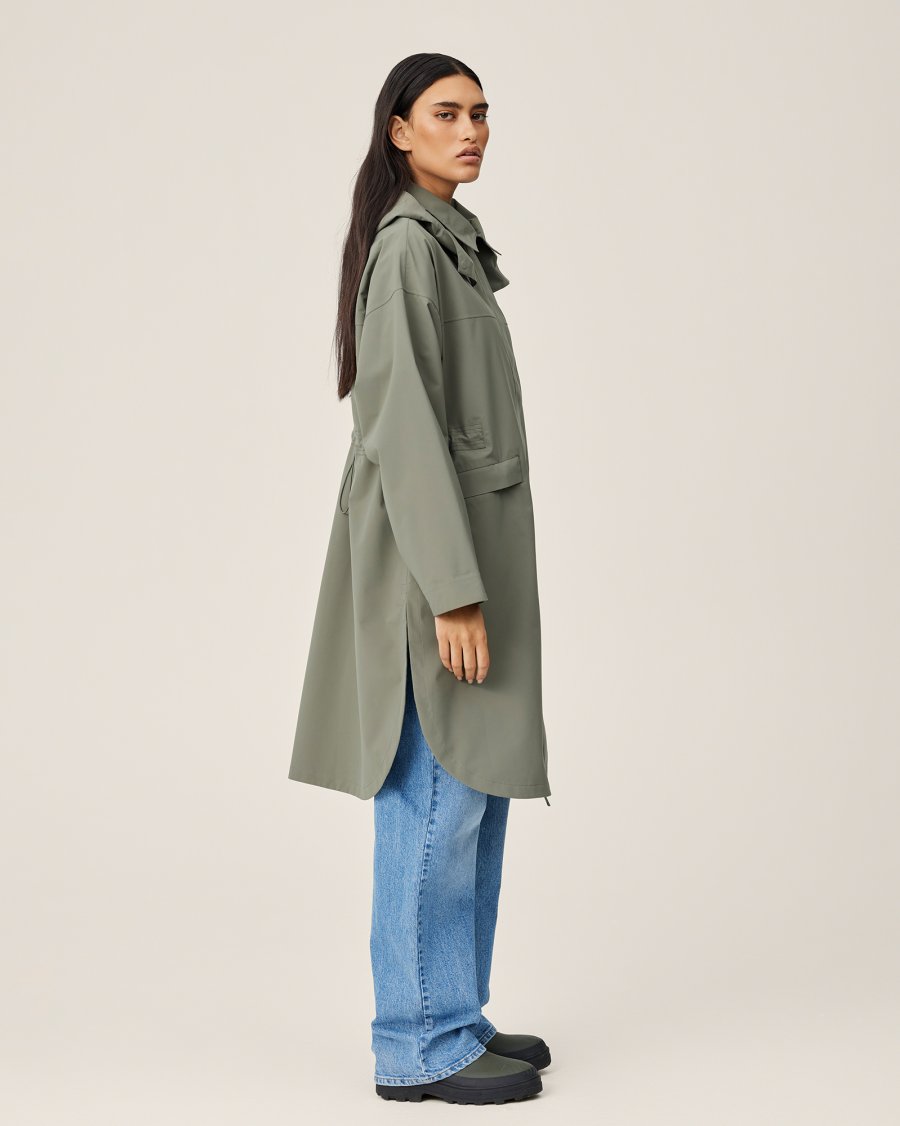 Moss Copenhagen MSCHRoberta Rain Jacket - Mulled Basil