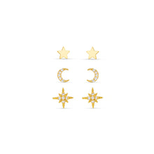 Load image into Gallery viewer, Orelia Celestial Pave Stud Pack Gift Box Set - ORE31632
