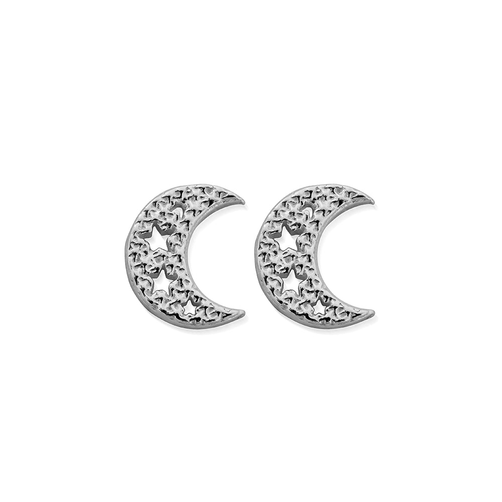 ChloBo Starry Moon Stud Earrings - SEST3076