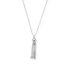 Load image into Gallery viewer, ChloBo Diamond Cut Necklace With Tassel Pendant SCDC21197
