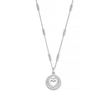 Load image into Gallery viewer, ChloBo Triple Bobble Chain Guiding Heart Necklace - SNTBB3220
