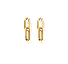 Load image into Gallery viewer, ChloBo Couture Medium Two Link Earrings - CCGER4S1
