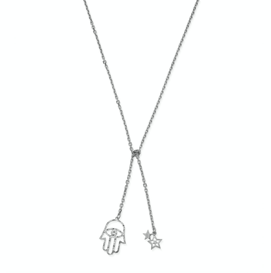 ChloBo Hand Of Happiness Knot Necklace - SN3312