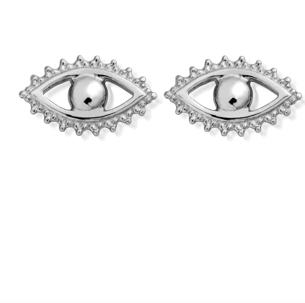 ChloBo Evil Eye Stud Earrings SEST497 - Village Boutique 
