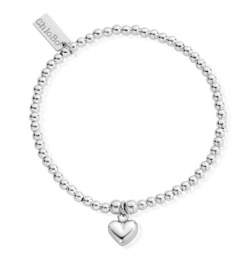 ChloBo Cute Charm Puffed Heart Bracelet SBCC023 - Village Boutique 