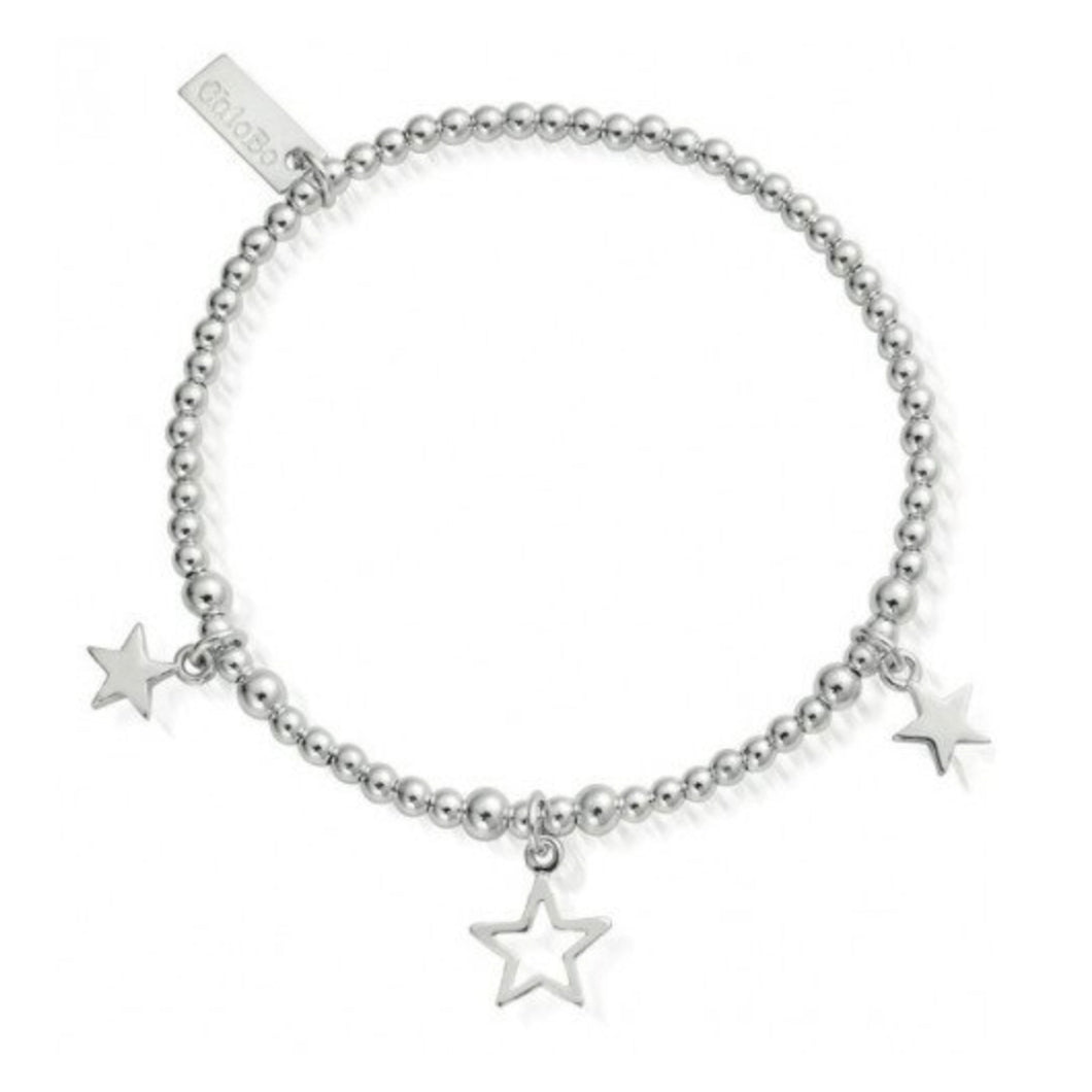 ChloBo Triple Star Bracelet SBSB097806 - Village Boutique 